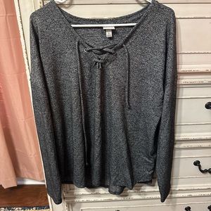 Grey Long Sleeve Shirt